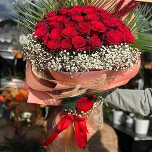  Passionate 35 Adet Kırmızı Gül Buketi nin resmi
