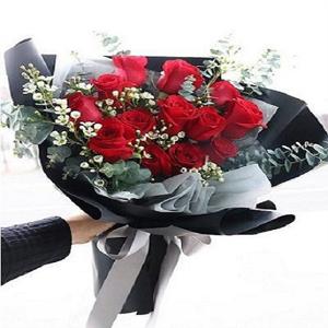 Büyülü Güller Kırmızı Gül Buketi nin resmi