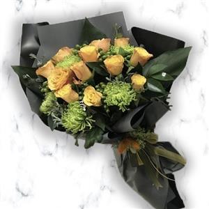 Gerçekleşen Hayal 12 Adet Sarı Gül Buketi nin resmi