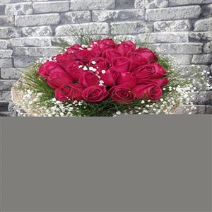 Hayat Işığımsın 30 Kırmızı Gül Buketi nin resmi