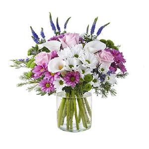 Mutlu Olalım Pembe Tonlarda Aranjman nin resmi