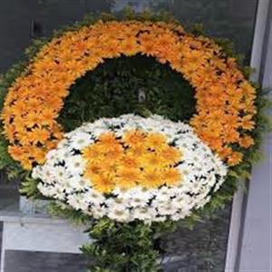 Sarı Renkte Cenaze Çelengi nin resmi