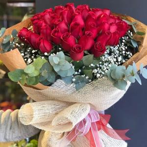 Seni Seviyorum 30 Adet Kırmızı Gül Buketi nin resmi