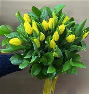 15 Adet Sarı Lale Buketi